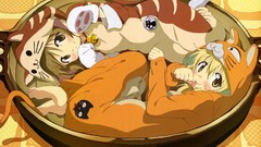 Anime girls nekomimi