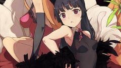 Anime girls nekomimi animal