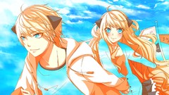 Anime girls nekomimi animal ears