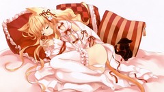 Anime girls nekomimi animal ears