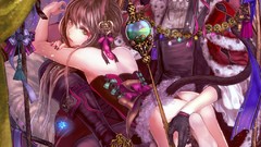 Anime girls nekomimi animal ears crowns anime boys original 