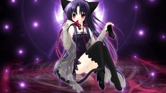 Anime girls nekomimi pure pure soft shading