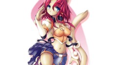 Anime girls nekomimi soft shading