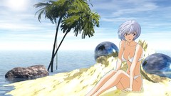 Anime girls neon genesis evangelion ayanami rei