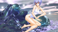 Anime girls neon genesis evangelion ayanami rei