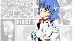 Anime girls neon genesis evangelion ayanami rei