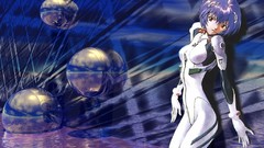 Anime girls neon genesis evangelion ayanami rei
