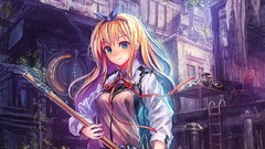 Anime girls op-center original characters