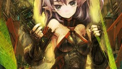 Anime girls op-center original characters long ears