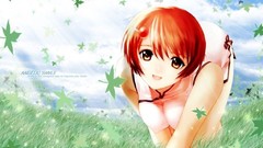 Anime girls open mouth tony taka soft shading