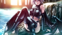 Anime girls original characters soft shading Rezi (artist)