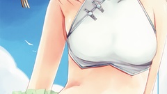 Anime girls panties redheads