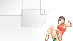 Anime girls panties Simple Background Chinese clothes