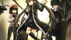 Anime girls pantyhose