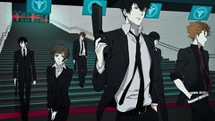 Anime girls psycho-pass tsunemori akane kougami shinya anime 