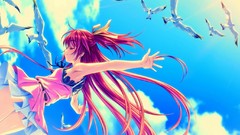 Anime girls redheads