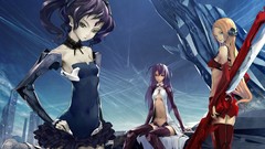 Anime girls redjuice artwork original characters