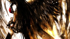 Anime girls reiuji utsuho touhou video games