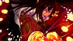 Anime girls reiuji utsuho touhou video games