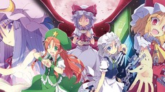 Anime girls remilia scarlet touhou izayoi sakuya flandre 