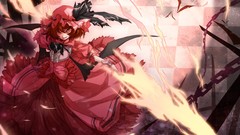 Anime girls remilia scarlet touhou video games