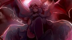 Anime girls remilia scarlet touhou video games