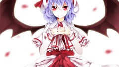 Anime girls remilia scarlet touhou video games