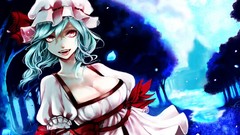 Anime girls remilia scarlet touhou video games
