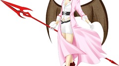 Anime girls remilia scarlet touhou video games Simple Background