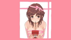 Anime girls sakurai rihoko Simple Background Amagami SS