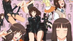 Anime girls school swimsuits Amagami SS