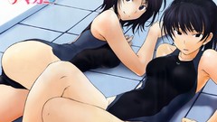 Anime girls school swimsuits Amagami SS