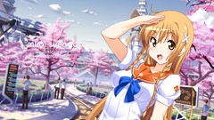 Anime girls school uniforms Culture Japan Mirai Suenaga