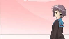 Anime girls school uniforms nagato yuki suzumiya haruhi the 