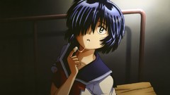 Anime girls school uniforms short hair Mysterious Girlfriend X 