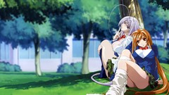 Anime girls school uniforms tenjou tenge natsume aya natsume 