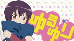 Anime girls school uniforms yuru yuri Funami Yui