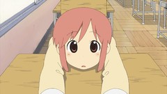 Anime girls screenshots Nichijou Tachibana Misato