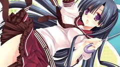 Anime girls seifuku hoshizora e kakaru hashi risa