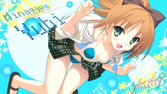 Anime girls seifuku your diary minagawa yuuhi bikini open shirt 