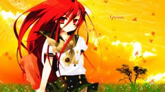 Anime girls shakugan no shana shana redheads