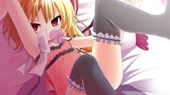 Anime girls short hair remilia scarlet touhou