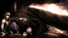 Anime girls short hair touhou video games Wriggle Nightbug