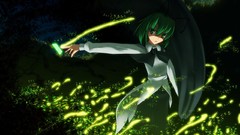 Anime girls short hair touhou video games Wriggle Nightbug