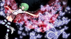 Anime girls short hair touhou video games Wriggle Nightbug