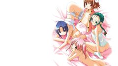 Anime girls Simple Background