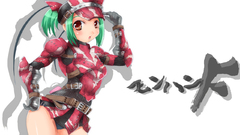 Anime girls Simple Background