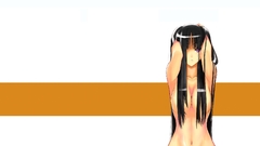 Anime girls Simple Background