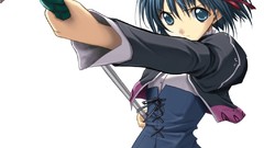 Anime girls Simple Background