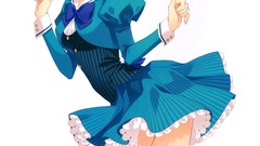 Anime girls Simple Background